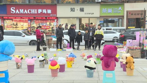 蓬安城区设置临时摆摊区和免费停车点